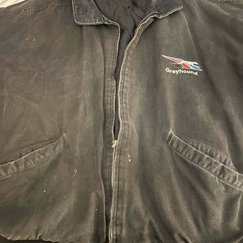 Dunbrooke Black Bomber Jacket with Embroidered Logo